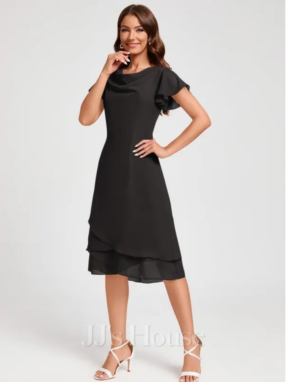 JJs House Cala Dress Black